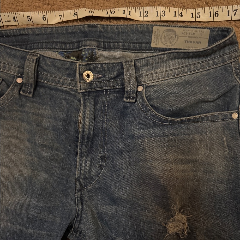 Diesel Thavar Men's Blue Diesel Jeans